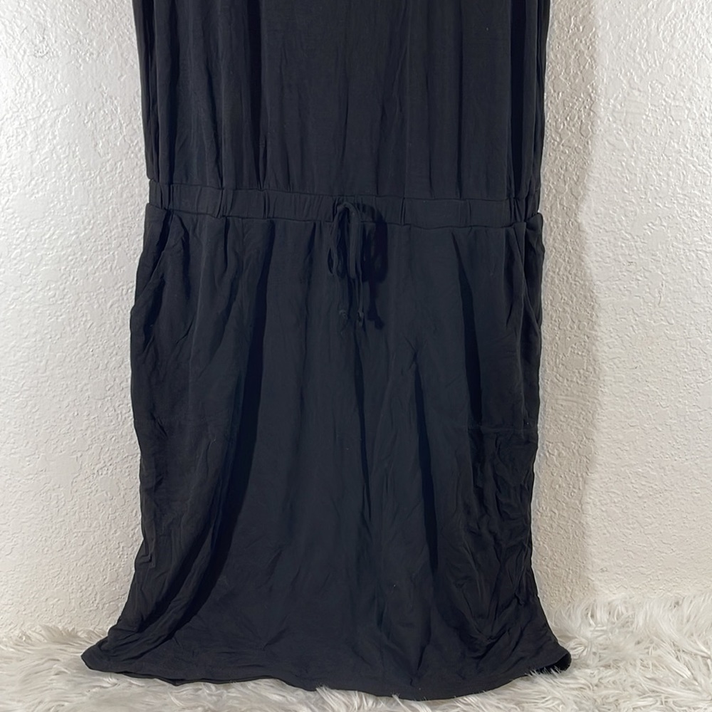 32 DEGREES Dress Size Large Ladies' Soft Lux Short Sleeve Black With Pockets New - Picture 5 of 15
